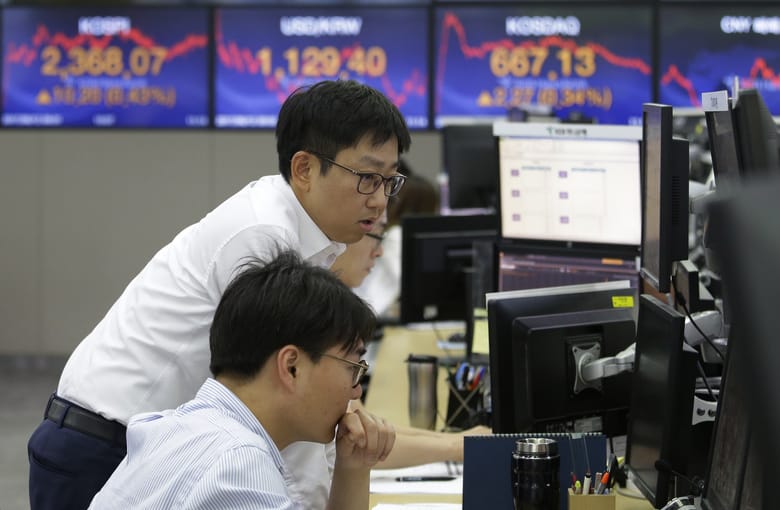 Markets in Asia advance; traders watching oil prices
