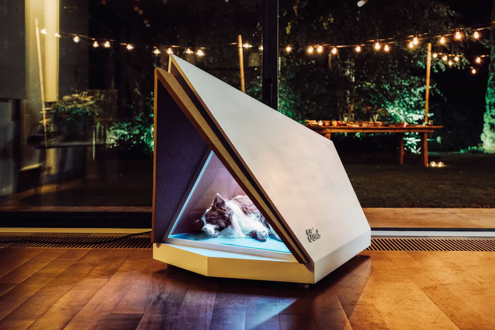 Ford’s noise-cancelling doghouse keeps pups calm during fireworks