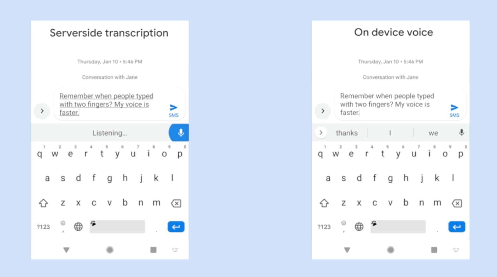 Google’s real-time speech recognition AI can run offline on Pixel