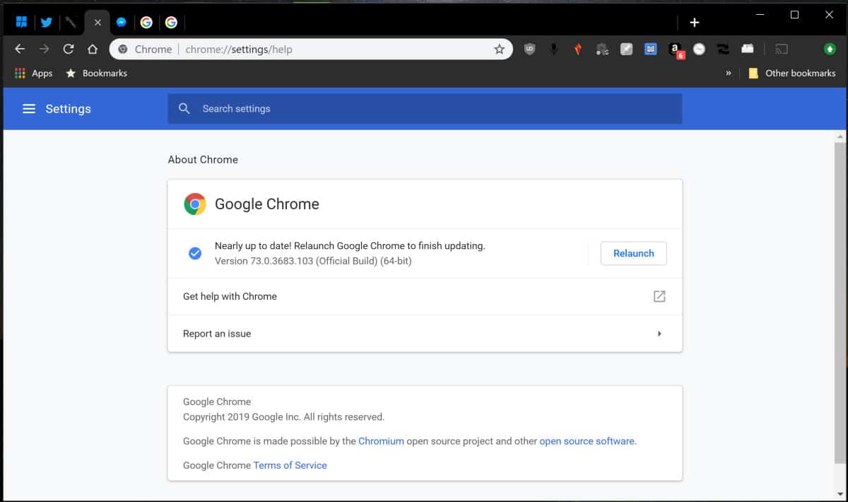 Hack-less Dark Mode now available to all with Chrome 74