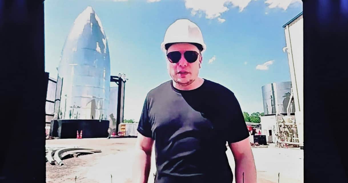 SpaceX CEO Elon Musk & Raptor engine make surprise visit to Florida Starship