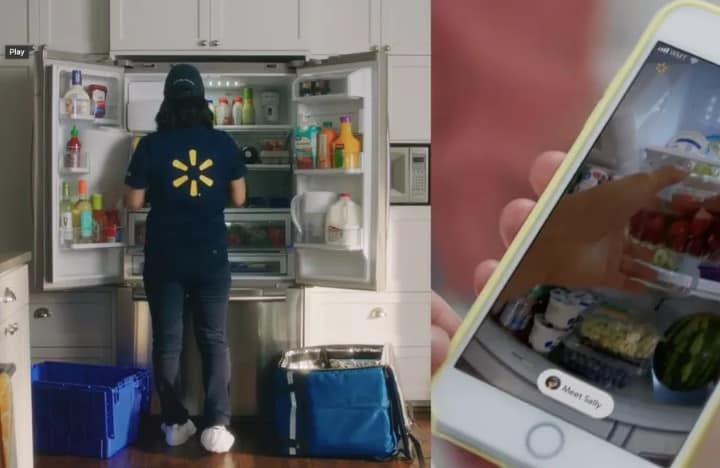 Walmart employees will soon deliver groceries directly into your fridge