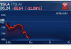 Tesla shares tank after Elon Musk tweets the stock price is ‘too high’