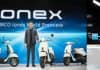 KYMCO’s Ionex swappable EV batteries to share power between electric motorcycles and streetlights