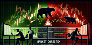 Wall Street Titans Reshape Portfolios as Market Correction Warning Signals Flash Red